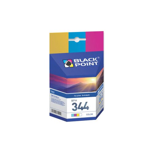 Tusz BLACK POINT do HP 344 C9363EE Kolorowy 18 ml BPH344