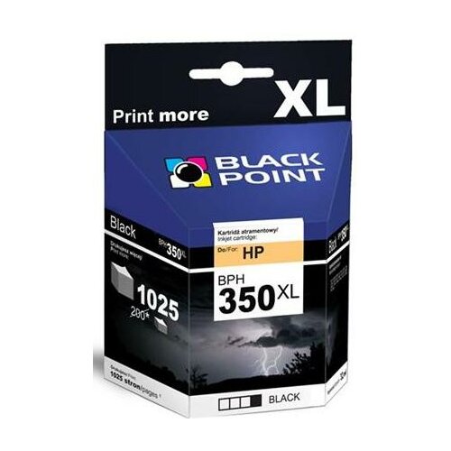 Tusz BLACK POINT do HP 350 XL CB336EE Czarny 32 ml BPH350XL