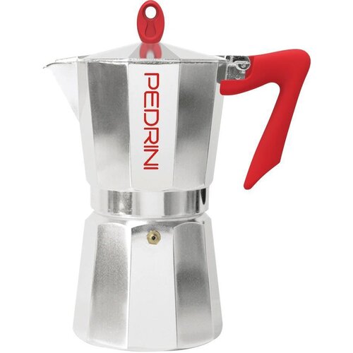 Kawiarka PEDRINI Kaffettiera 9 TZ Srebrny 360 ml