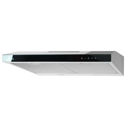 Okap AKPO WK-9 K glass 50 Biały/czarne szkło 284.1m3/h 71dB klasa C