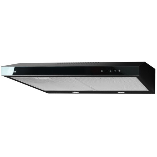 Okap AKPO WK-9 K glass 60 Czarny/czarne szkło 286.2m3/h 70dB klasa C