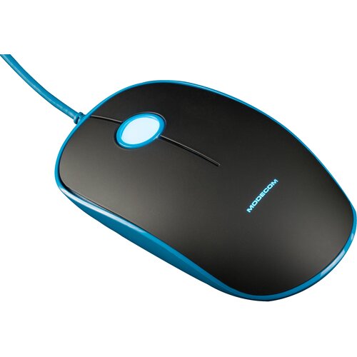 Mysz MODECOM M111 Czarno-niebieski