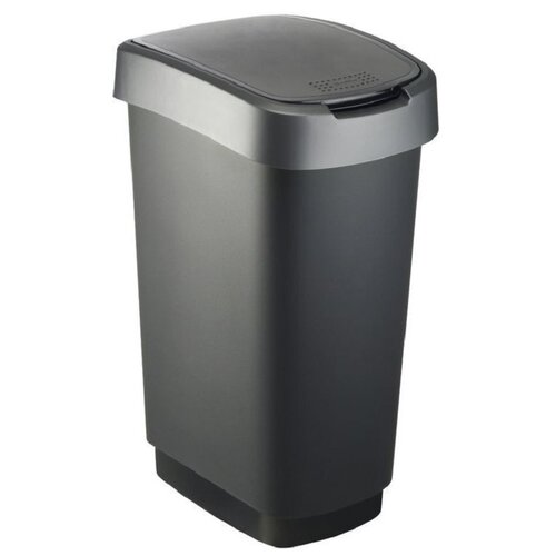 Kosz na śmieci ROTHO Twist 25L Szary