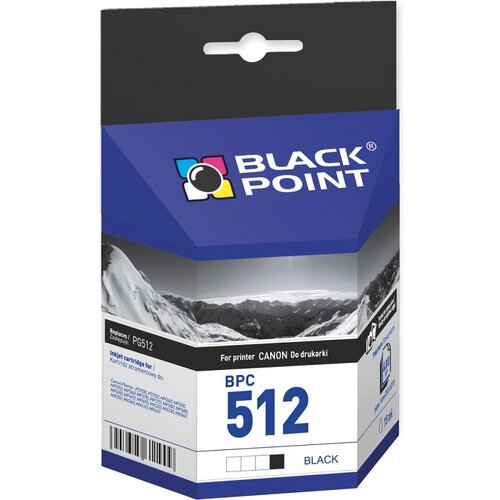 Tusz BLACK POINT do Canon PG-512 Czarny 15.5 ml BPC512