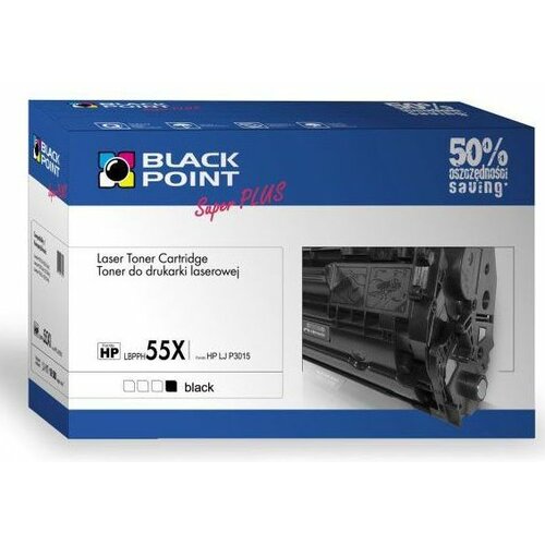 Toner BLACK POINT HP CE255X Czarny