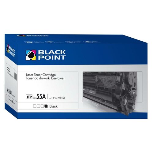 Toner BLACK POINT HP CE255A Czarny