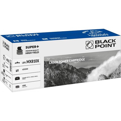 Toner BLACK POINT LBPLMX810X SUPER+ Czarny