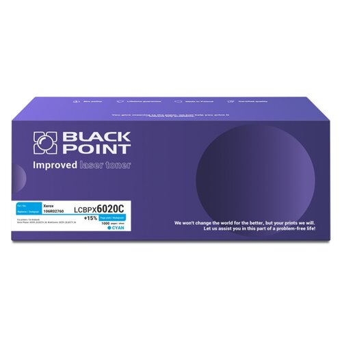 Toner BLACK POINT LCBPX6020C Cyan