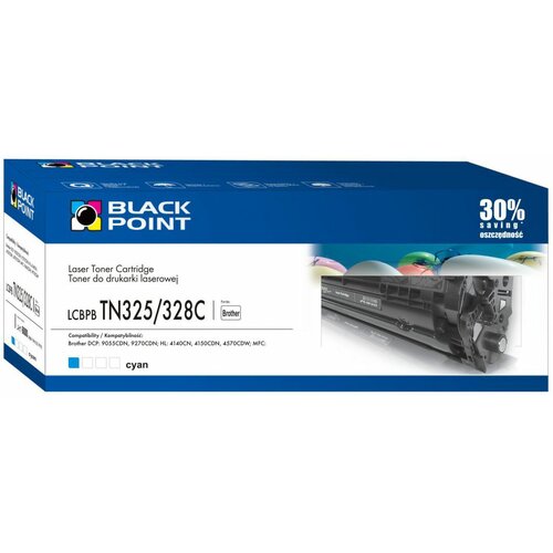 Toner BLACK POINT LCBPBTN325/328C Cyan