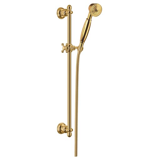 Zestaw prysznicowy natynkowy OMNIRES Art Deco-S Złoty