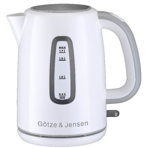 Czajnik GÖTZE & JENSEN KT050E Biały 2200W pojemność 1,7L filtr