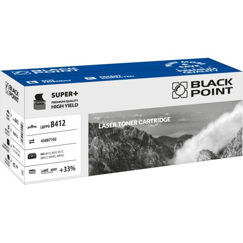 Toner BLACK POINT Super Plus LBPPOB412 Czarny