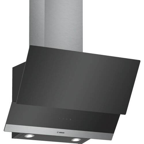 Okap BOSCH DWK065G60 Czarny 530m3/h 70dB klasa C