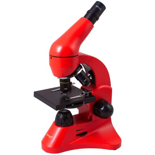 Mikroskop LEVENHUK Rainbow 50L Czerwony