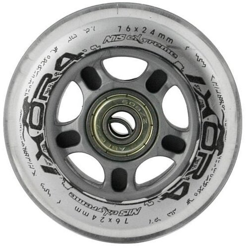 Kółka NILS EXTREME PU 76x24 82A (4 sztuki)