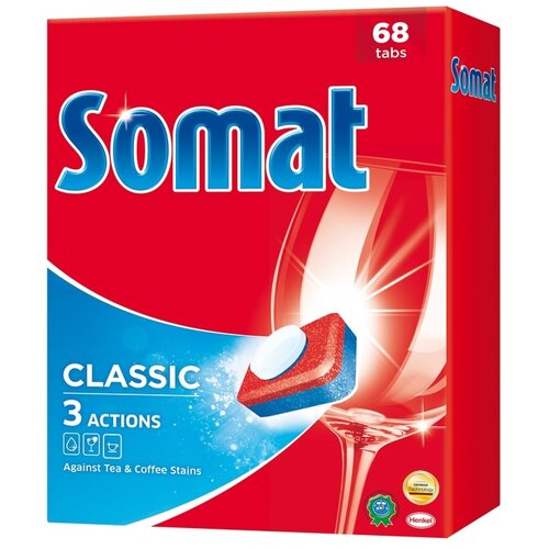 Tabletki do zmywarek SOMAT Classic 68 szt.