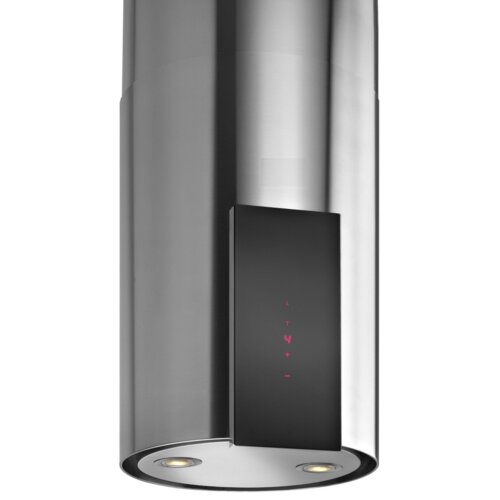 Okap VDB Tube Glass Inox