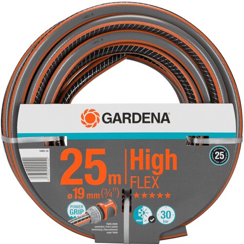 Wąż ogrodowy spiralny GARDENA Comfort HighFlex 3/4" 25 m 18083-20