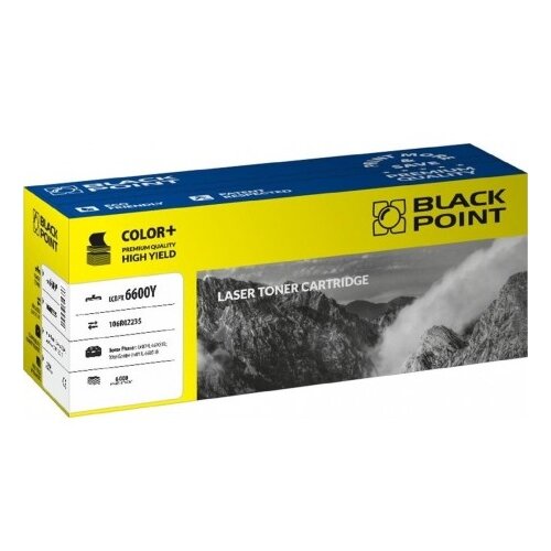 Toner BLACK POINT 106R02235 Żółty