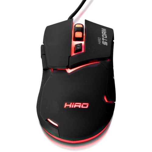 Mysz HIRO Storm Czarny