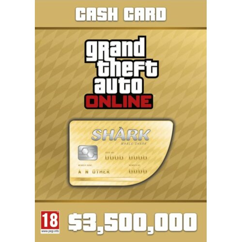 Kod aktywacyjny Gra PC Grand Theft Auto Online: Whale Shark Card