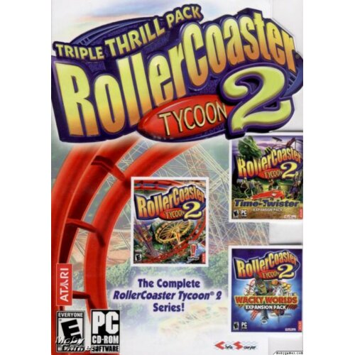 Kod aktywacyjny Gra PC RollerCoaster Tycoon 2: Triple Thrill Pack