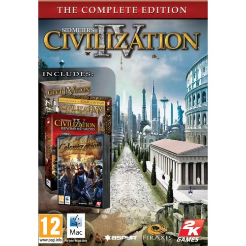 Kod aktywacyjny Gra MAC Sid Meier's Civilization IV The Complete Edition