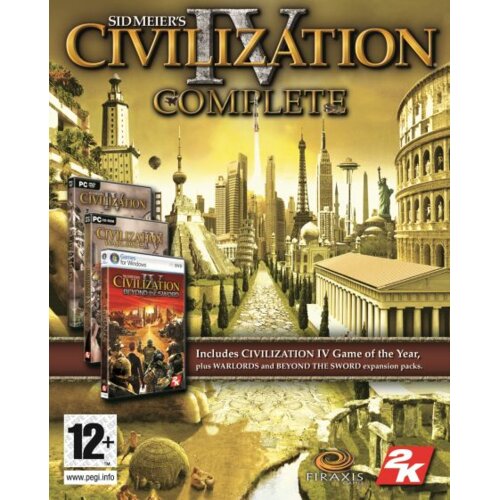 Kod aktywacyjny Gra PC Sid Meier's Civilization IV The Complete Edition