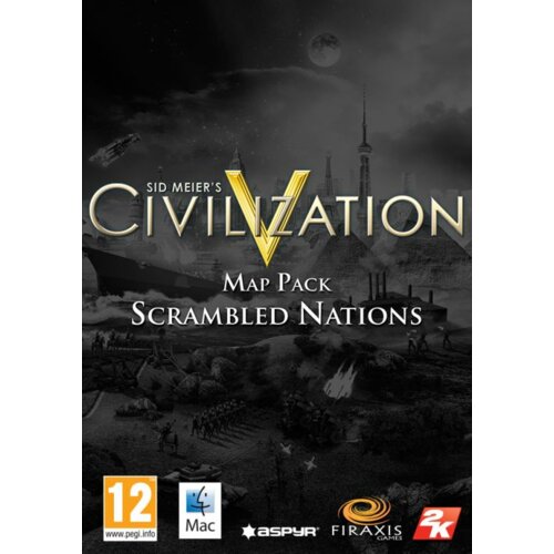 Kod aktywacyjny Gra MAC Sid Meier's Civilization V Scrambled Nations
