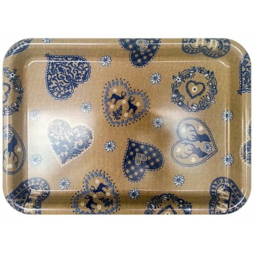 Taca VIVENZI Cuori Blu (51 x 38 cm)