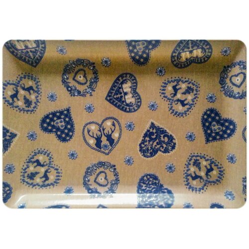 Taca VIVENZI Blue Heart (45 x 31 cm)