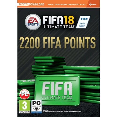 FIFA 18 - 2200 punktów CIAB Gra PC