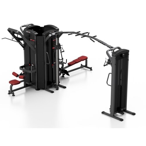 Wieża 6 stanowiskowa MARBO SPORT Midi MP T002 Bordowa