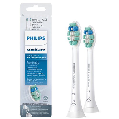 Końcówka szczoteczki PHILIPS Sonicare C2 Optimal Plaque Defence HX9022/10 (2 sztuki)