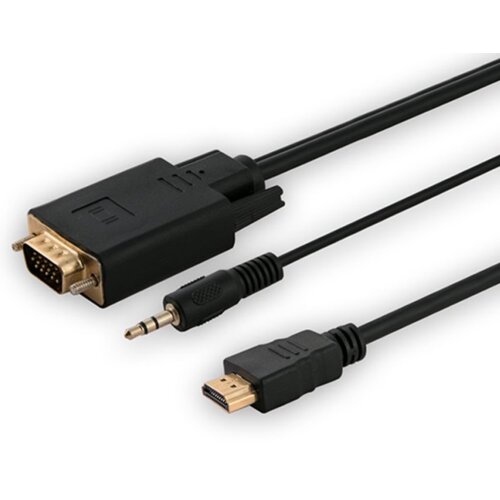 Kabel HDMI - VGA - Jack 3.5mm SAVIO 1.8 m
