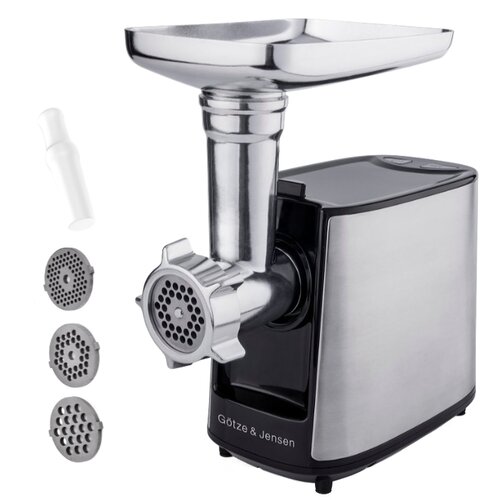 Maszynka do mięsa GÖTZE & JENSEN MG500X Inox 1200W 3 sitka nakładka masarska