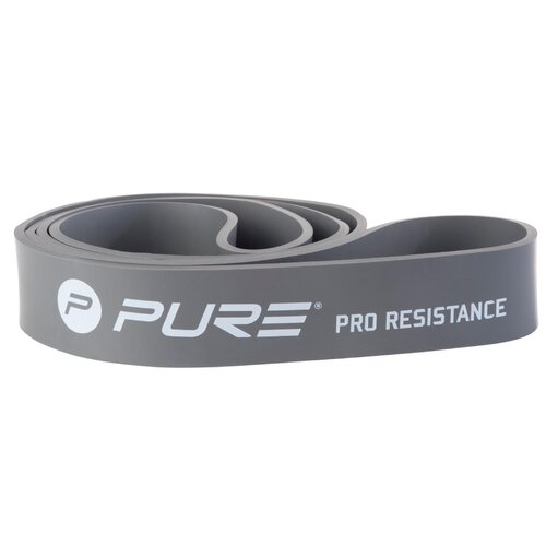 Guma treningowa PURE2IMPROVE Resistance Band Extra Heavy Szary