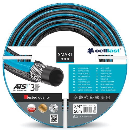 Wąż ogrodowy CELLFAST Smart 3/4" 50 m 13-121