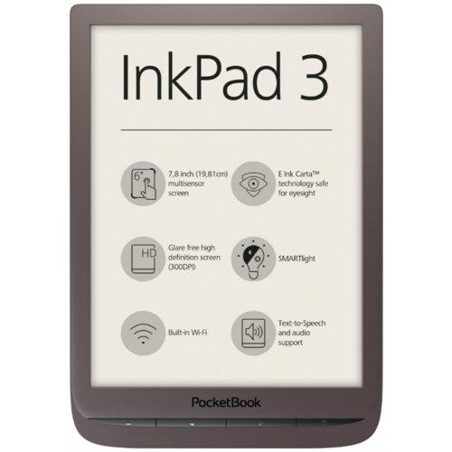 Czytnik E-Booków POCKETBOOK InkPad 3 Ciemnobrązowy