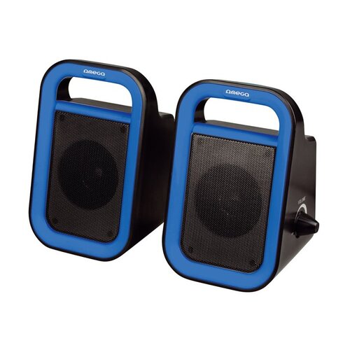 Głośniki OMEGA Speakers 2.0 OG-119B Czarno-niebieski