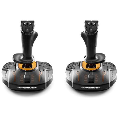 Kontroler THRUSTMASTER T16000M Space Sim Czarno-pomarańczowy (PC)