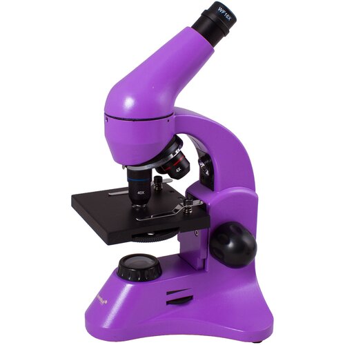 Mikroskop LEVENHUK Rainbow 50L Plus Fioletowy