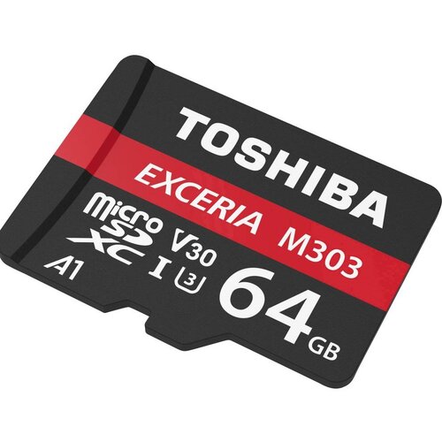 Karta pamięci TOSHIBA microSD M303 64 GB THN-M303R0640E2