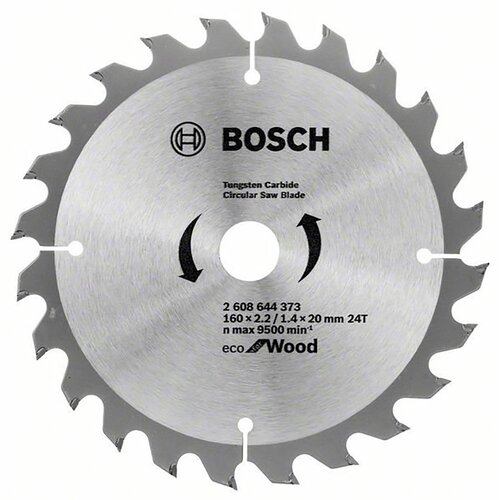 Tarcza do ciecia BOSCH Eco for Wood 2608644373 160 mm