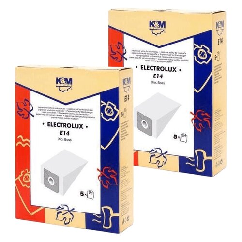 Worek do odkurzacza K&M E14 (10 sztuk)