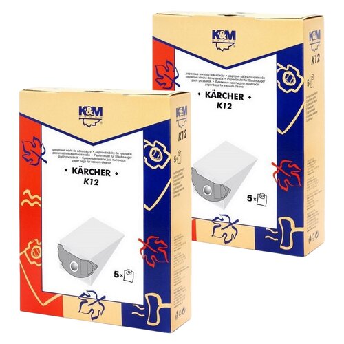 Worek do odkurzacza K&M K12 (10 sztuk)