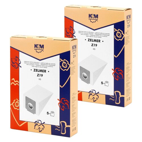 Worek do odkurzacza K&M Z19 (10 sztuk)