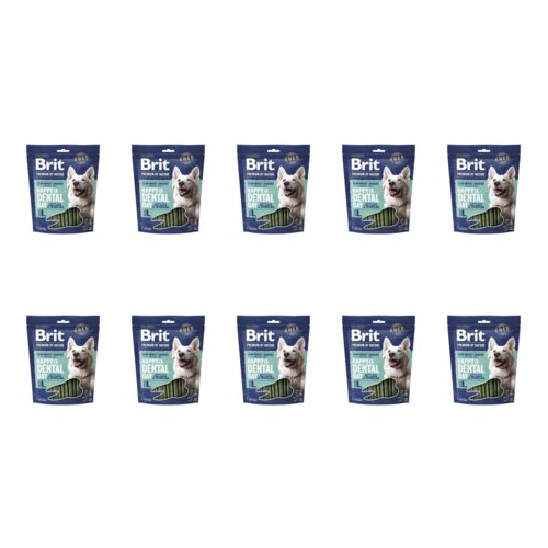 Przysmak dla psa BRIT Snacks Dental Stick Kolagen i Spirulina L 10 x 250 g