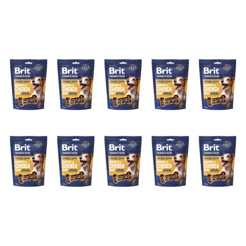 Przysmak dla psa BRIT Premium Dog Snack Kurczak z malinami 10 x 180 g