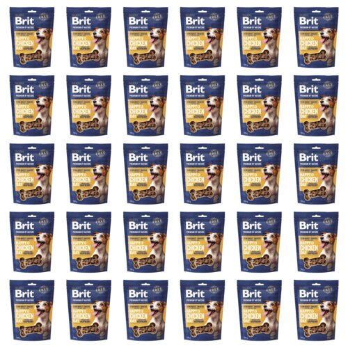 Przysmak dla psa BRIT Premium Dog Snack Kurczak z malinami 30 x 180 g